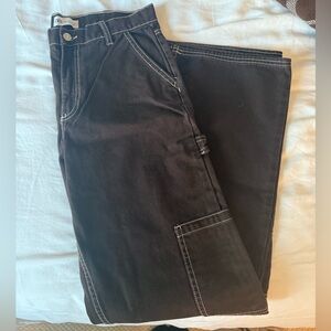 Zara Brown Cargo Jeans size 4